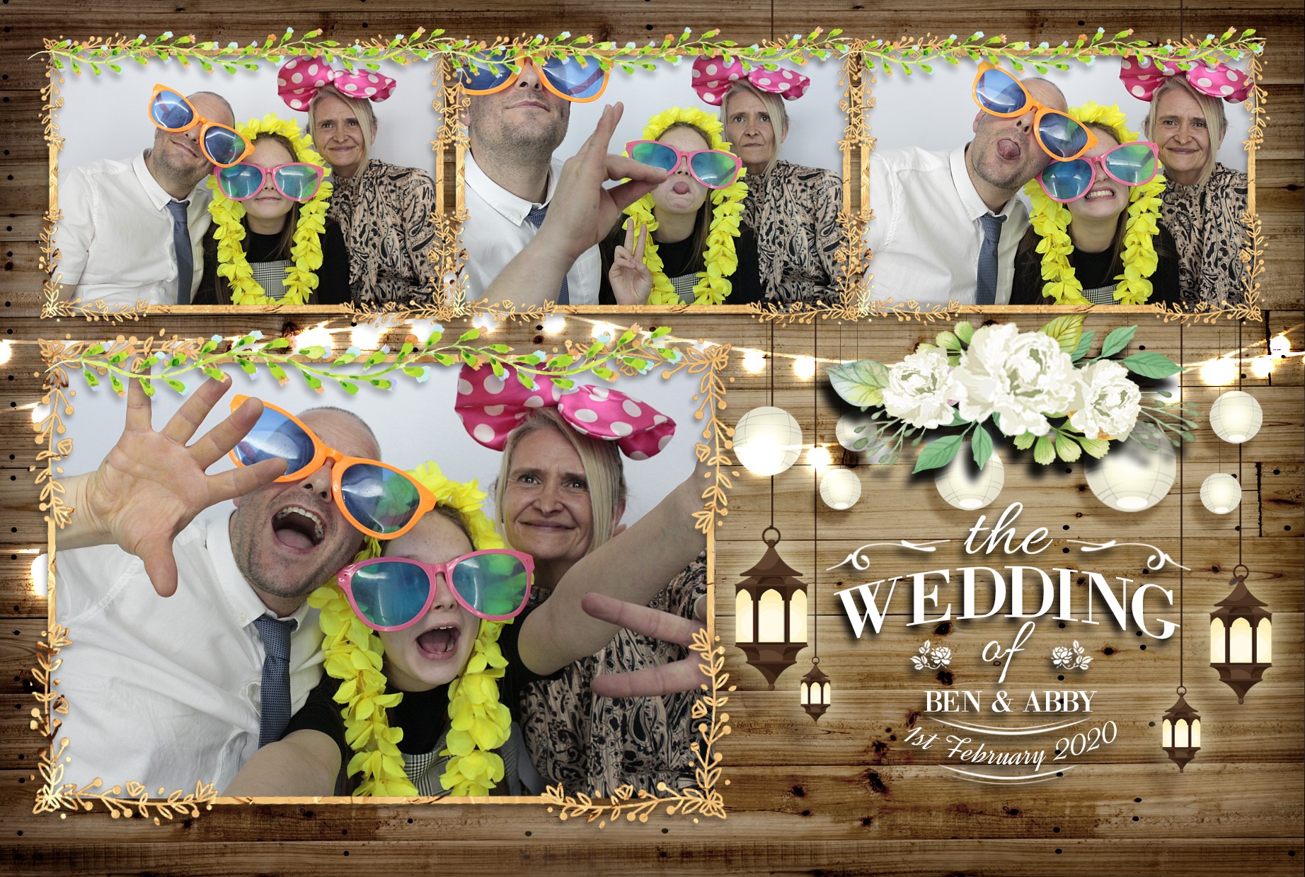 Ben & Abby’s Wedding  | View more photos from the event at gallery.myphotoboothexperience.co.uk/u/MyPhotoBoothExperienceLtd/Ben-Abby’s-Wedding
